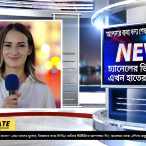 news channel video making